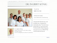 dr-koenig.de Webseite Vorschau