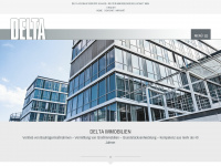 delta-immobilien.com Webseite Vorschau