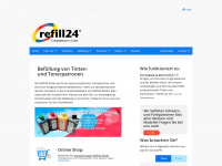 refill24.de Webseite Vorschau