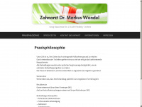dr-wendel.de Webseite Vorschau