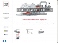 dsf-tech.com Webseite Vorschau