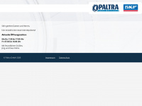 paltra.de Webseite Vorschau