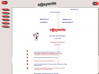 easywrite.de Webseite Vorschau