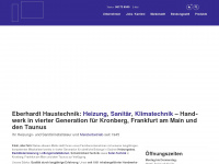 eberhardt-haustechnik.de Webseite Vorschau
