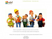 ebf-gmbh.de Webseite Vorschau