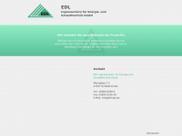 edl-tga.de Webseite Vorschau