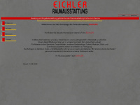 eichler-raumausstattung.de Webseite Vorschau