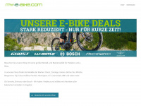 my-e-bike.com Webseite Vorschau