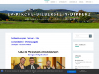ev-kirche-bieberstein-dipperz.de Webseite Vorschau