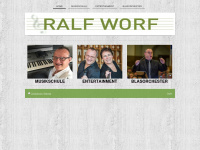 ralf-worf.de Webseite Vorschau