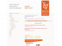 musikschule-vogel.de Webseite Vorschau