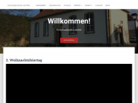 kirche-lahnfels.de Webseite Vorschau