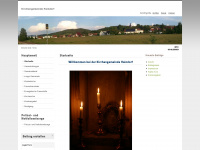 kirche-haindorf.de Webseite Vorschau