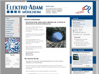 elektro-adam.de Webseite Vorschau