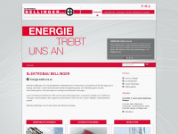 elektrobau-bellinger.de Webseite Vorschau