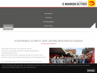 elektrobau-schmitt.de Webseite Vorschau