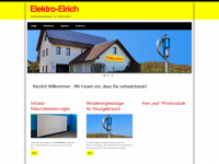 elektro-eirich.de Webseite Vorschau