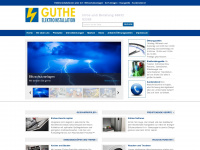 elektro-guthe.de Webseite Vorschau