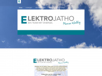 elektro-jatho.de Webseite Vorschau