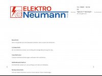 elektro-neumann.net Webseite Vorschau