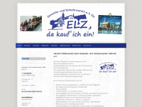 gewerbeverein-elz.de Webseite Vorschau