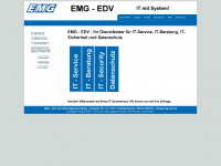 emg-edv.de Webseite Vorschau