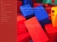 psychomotorische-praxis.de Webseite Vorschau