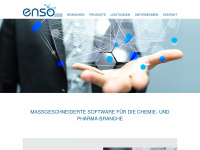 enso-software.com Webseite Vorschau