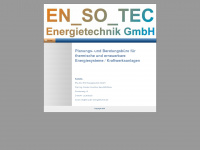 ensotec-energietechnik.de Webseite Vorschau