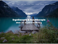 ergotherapie-handtherapie.de Webseite Vorschau