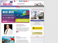 eurobus.de Webseite Vorschau