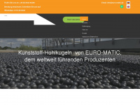 euro-matic.de Webseite Vorschau
