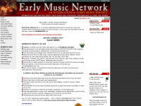 earlymusic.net Webseite Vorschau