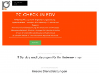 pc-check-in.de Webseite Vorschau