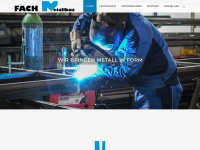 fach-metallbau.de Webseite Vorschau