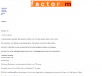 factor-m.de Webseite Vorschau