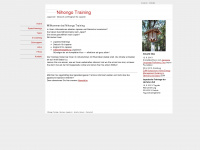 nihongo-training.de Webseite Vorschau