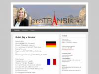 pro-translatio.de Webseite Vorschau