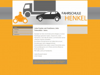 fahrschule-henkel.de Webseite Vorschau