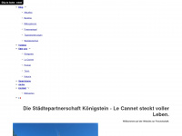 le-cannet.de Webseite Vorschau
