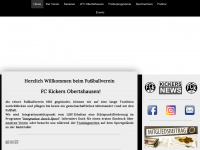 kickers-obertshausen.de Webseite Vorschau