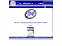 tus-ahlbach.de Webseite Vorschau