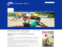 sv-moerlenbach.de Webseite Vorschau