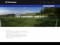 tsv-hambach.de Webseite Vorschau