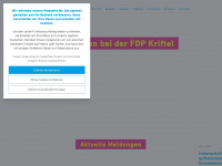 fdp-kriftel.de Webseite Vorschau