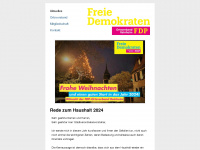 fdp-reinheim.de Webseite Vorschau