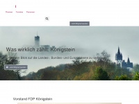 fdp-koenigstein.de Webseite Vorschau
