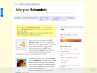 allergien-behandeln.de Webseite Vorschau