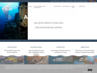 deep-blue-diving.com Webseite Vorschau