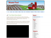 wastedfood.com Webseite Vorschau